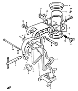 Clamp bracket - swivel bracket