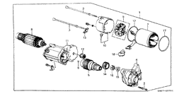 Starter motor