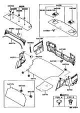 Package Tray Panel & Luggage Compartment Mat