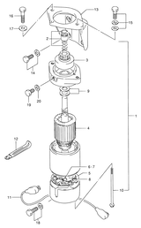 Starting motor