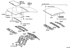 Roof Panel & Back Window Glass