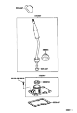 Shift Lever & Retainer