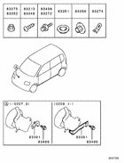 Wiring & attaching parts