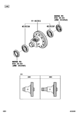Front Axle Housing & Differential