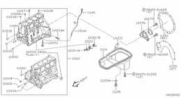 Cylinder block & oil pan