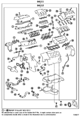 Engine Overhaul Gasket Kit