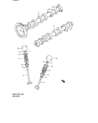 Cam shaft/valve