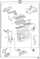 Engine Overhaul Gasket Kit