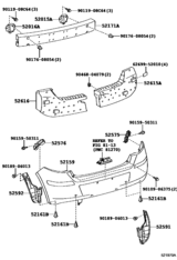 Rear Bumper & Bumper Stay