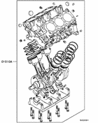 Short engine assy