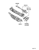 Front deck & insulator