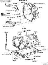 Transmission Case & Oil Pan (Atm)
