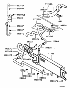 Inter cooler sub radiator