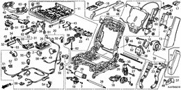 Front seat components