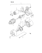 Starting motor