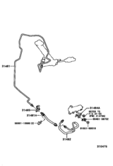 Clutch Pedal & Flexible Hose