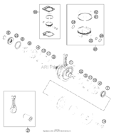 Crankshaft, Piston