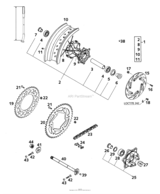 Rear Wheel Lc4-E S.moto