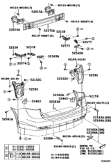 Rear Bumper & Bumper Stay