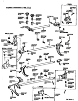 Gear Shift Fork & Lever Shaft (Mtm)