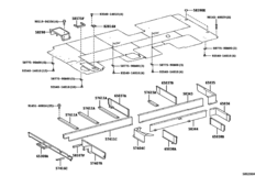 Rear Floor Panel & Rear Floor Member
