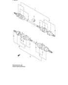 Front drive shaft