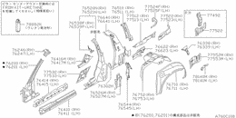Body side panel