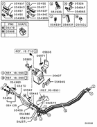 Fuel line & vapor gas control