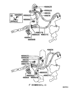 Power steering oil line