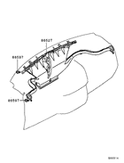Defroster nozzle & duct
