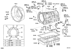 Transmission Case & Oil Pan (Atm)
