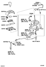 Shift Lever & Retainer