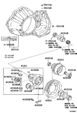 Front Axle Housing & Differential