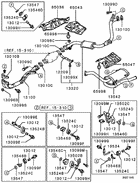 Exhaust pipe & muffler