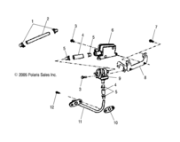 Engine, air injection system