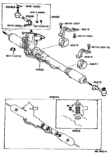 Front Steering Gear & Link