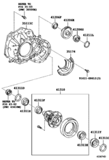 Front Axle Housing & Differential