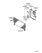 A/c condenser, piping