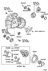 Front Axle Housing & Differential