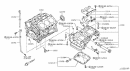 Cylinder block & oil pan