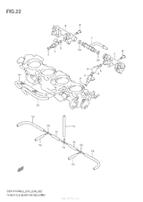 Throttle Body Hose/joint (Gsx-R1000Zl3 E28)