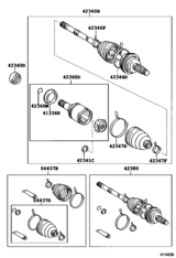 Rear Axle Shaft & Hub