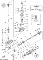 Lower casing drive