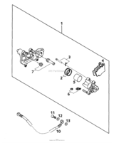 Brake Caliper Rear
