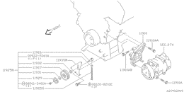 Compressor mounting & fitting