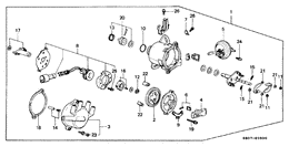 High tension cord/ spark plug