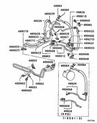 Power steering oil line