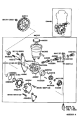 Vane Pump & Reservoir (Power Steering)