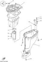 Upper casing