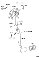 Brake Pedal & Bracket
